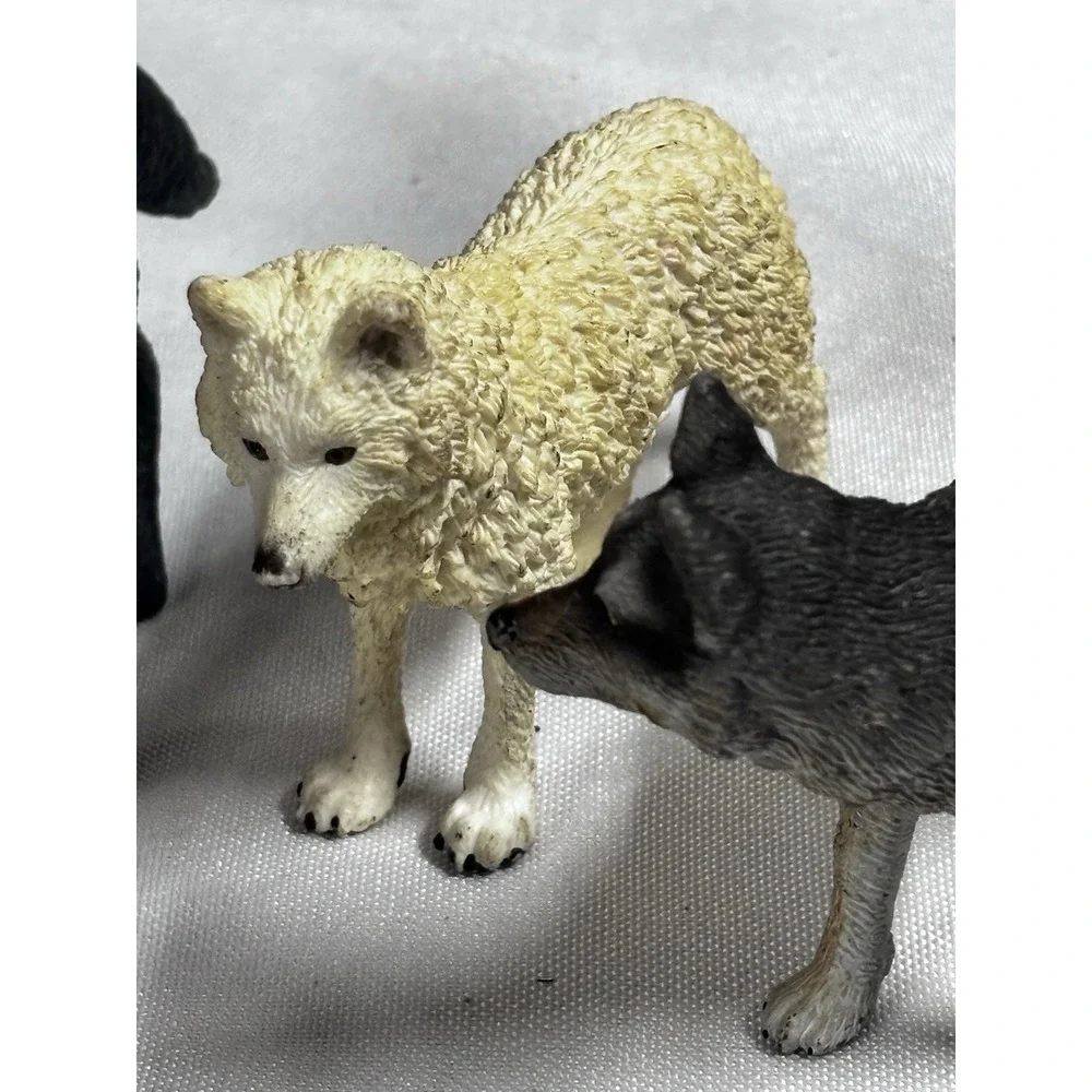Woodland Animals Miniature Figures 8 PCS‎ Forest Creatures Figurines